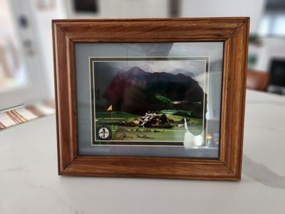Johnny Miller Autographed Photo of the Utah Open Players Championship.