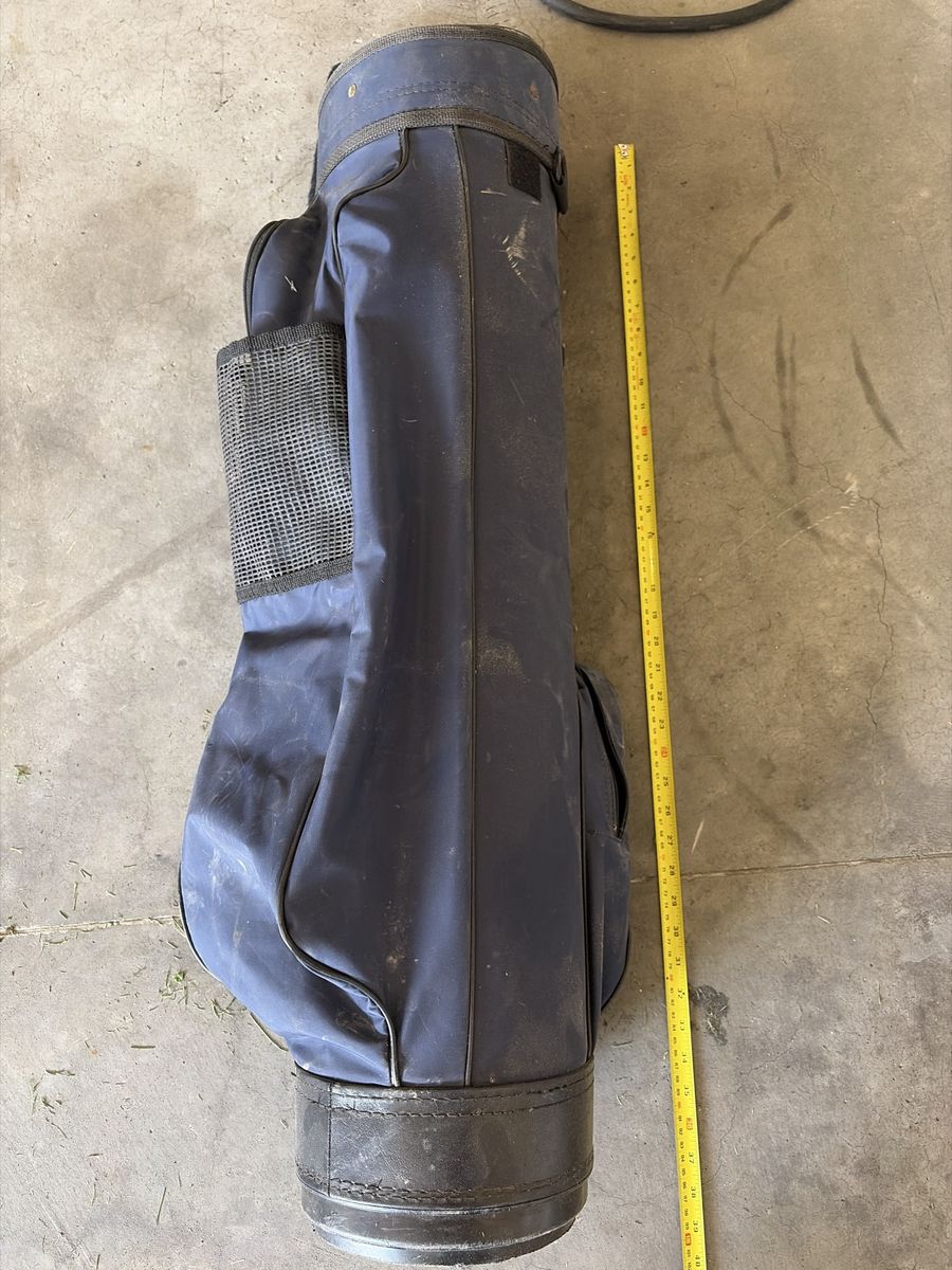 Blue Golf Club Bag with Pockets