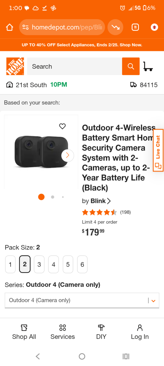 BLINK SECURITY CAMERA