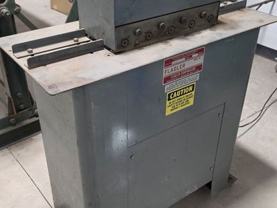 Flagler 20 Gauge Pittsburgh Machine / Sheet Metal Roll Former