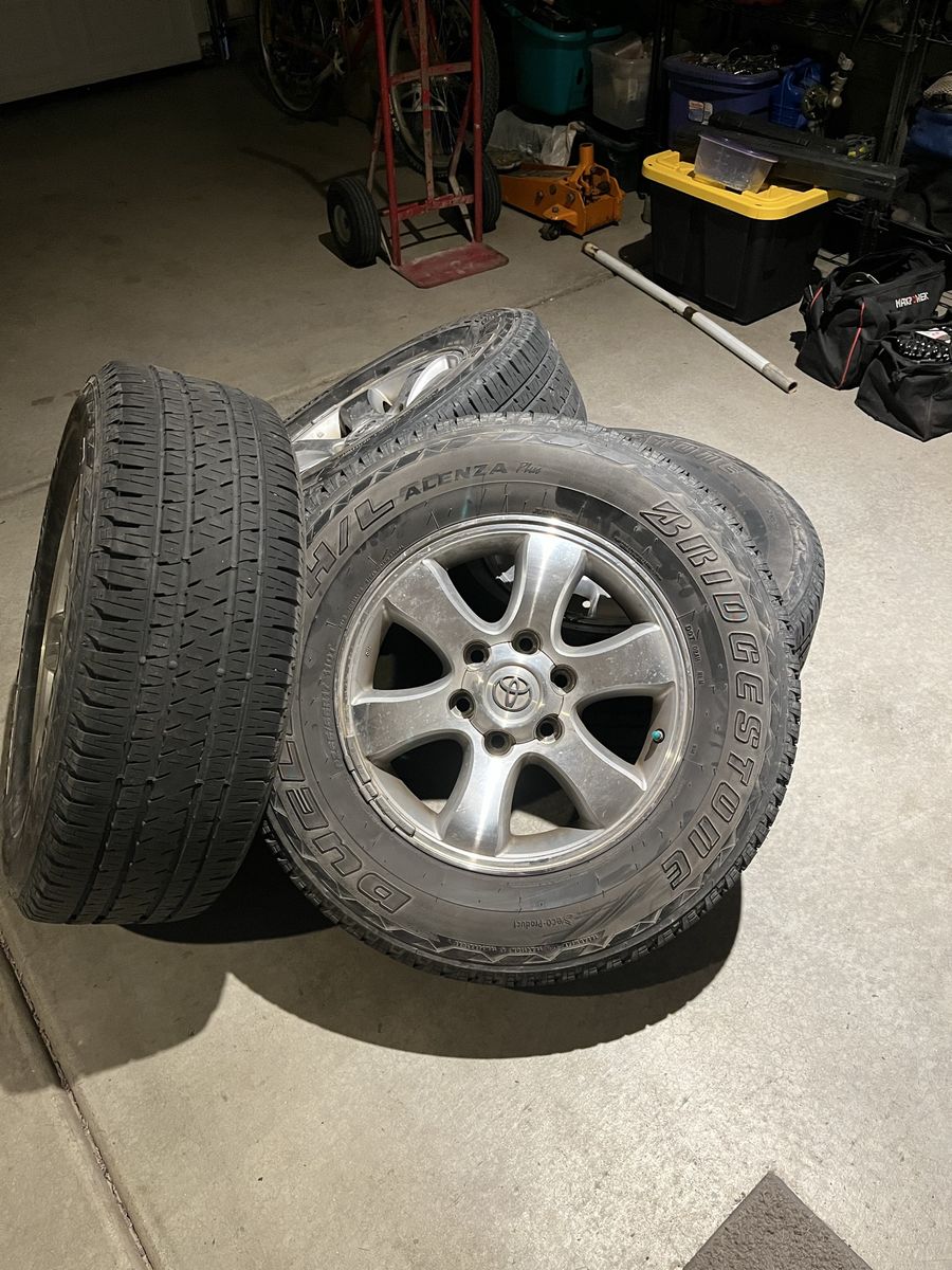 Toyota 4runner rims and tires