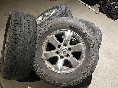 Toyota 4runner rims and tires