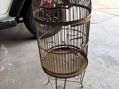 Wrought Iron Bird Cage
