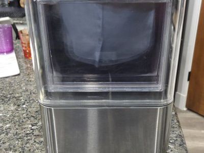 GE Profile Opal Countertop Nugget Ice Maker XPIO13SCESS Stainless Steel
