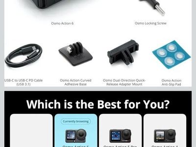 DJI Osmo Action 6 Standard Combo, Action Camera