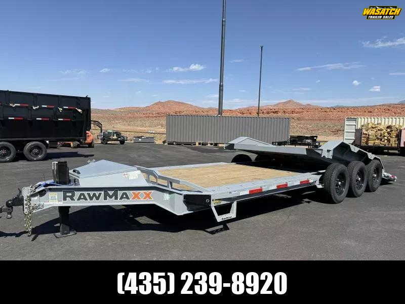 RawMaxx 8.5X26 21K G3X GRAVITY TILT Equipment Trailer
