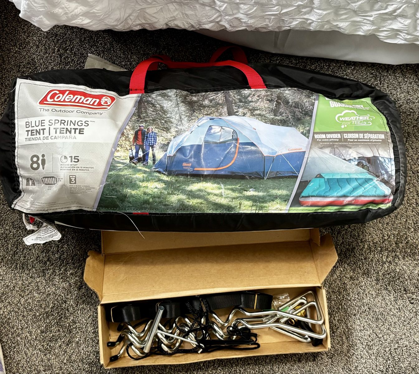 Coleman Blue Springs 8-Person Tent - Used