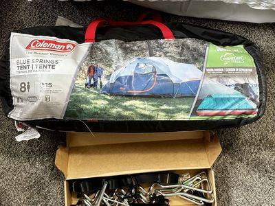 Coleman Blue Springs 8-Person Tent - Used