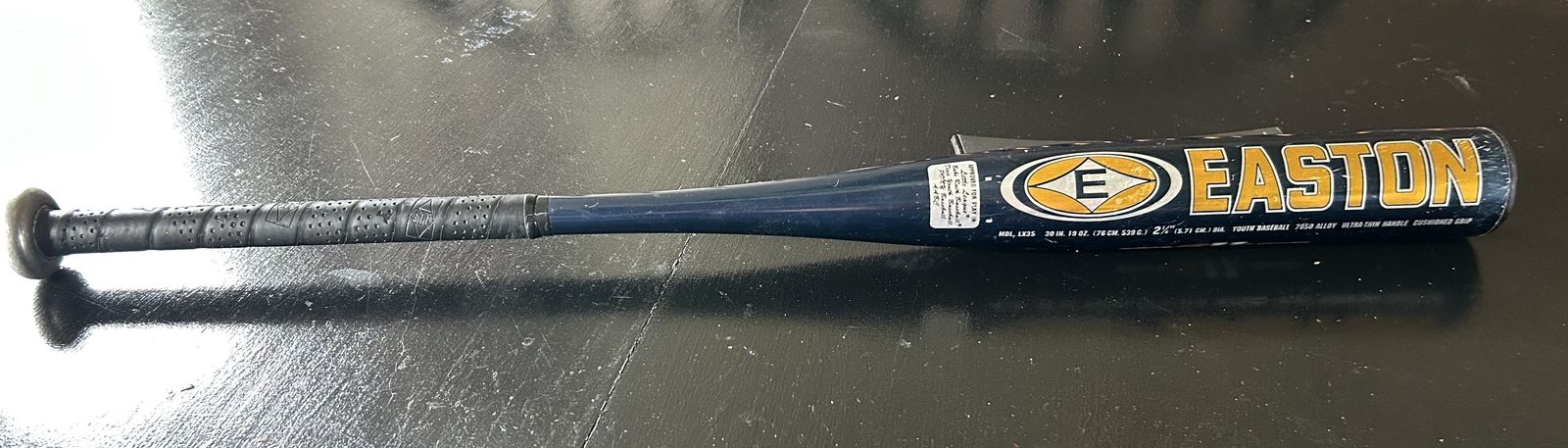 Easton Zero Shock Technology Youth Bat - 2 1/4 Inch Barrell - 30 Inch 19 Oz - 7050 Alloy