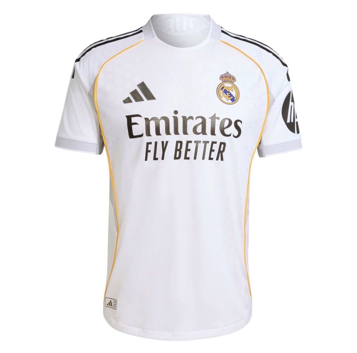 Real Madrid 2025-26 Home Jersey (M, L, XL)