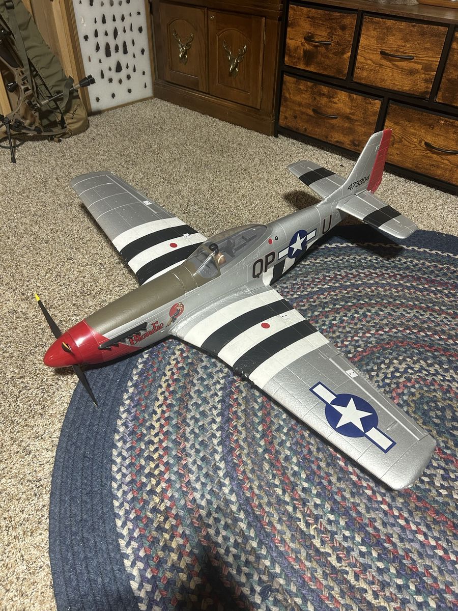 E-Flite P51 Mustang 1.2