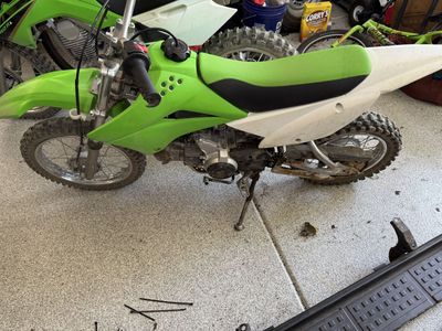 KLX 110 dirtbike