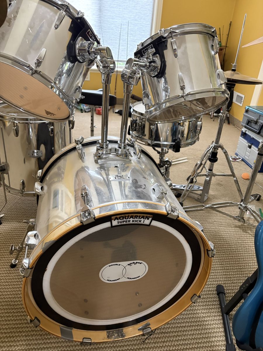 Used drum set