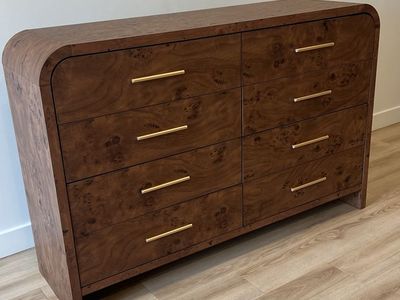 NEW Curved 8-Drawer Dresser