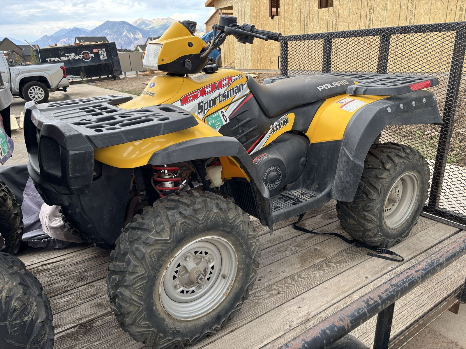 Polaris Sportsman 600 ATV 4x4 Automatic Quad