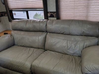 Leather Couch and Loveseat