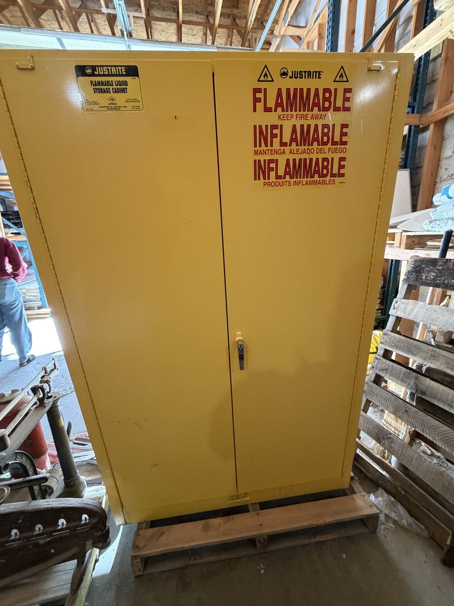 Justrite Flammable Liquid Storage Cabinet