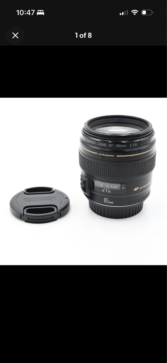 Canon 2000D (T7) ef 85mm 1.8 usm