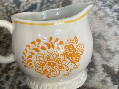 The Pioneer Woman Flea Market Floral stoneware creamer cup