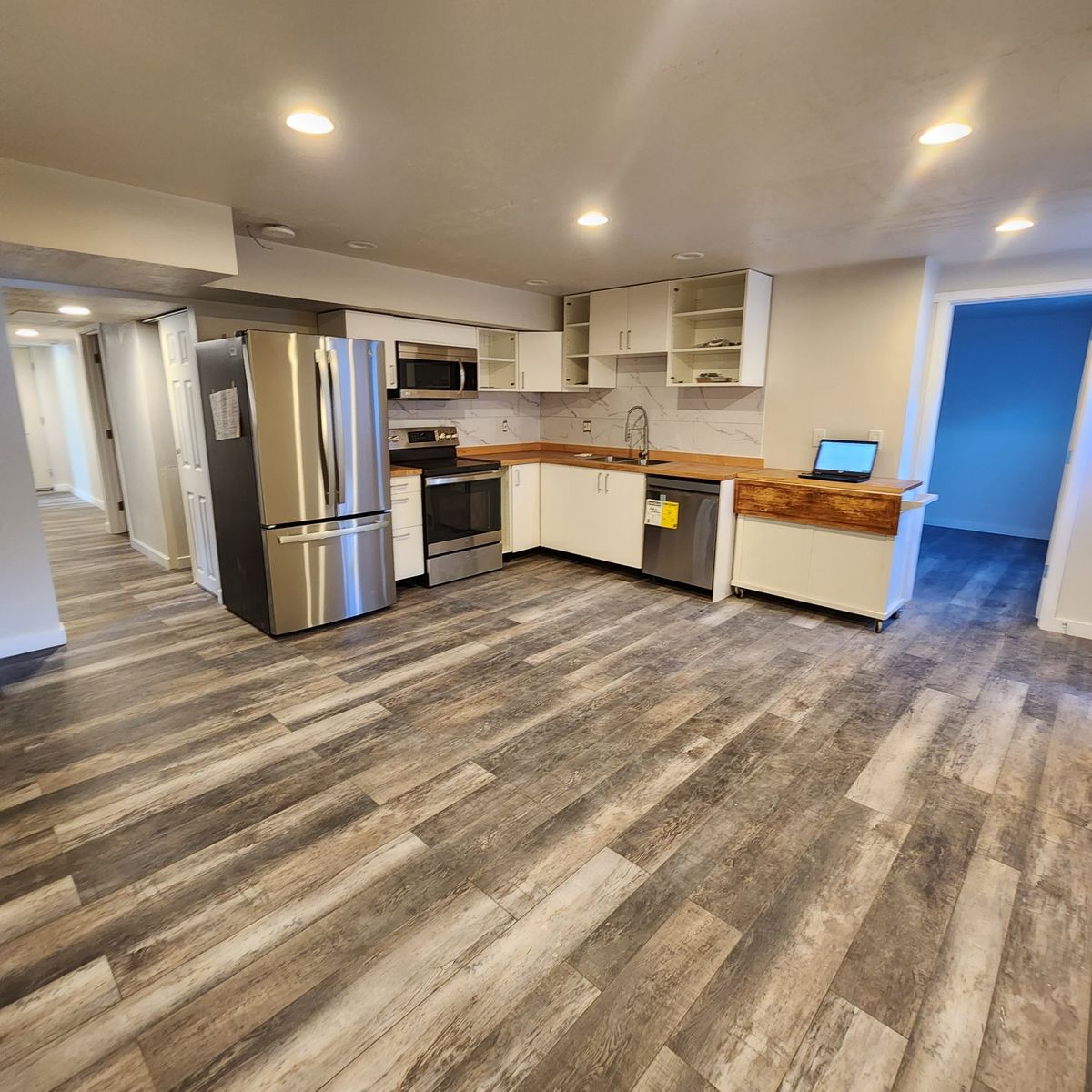 2 rooms left in a 4 bedroom basement