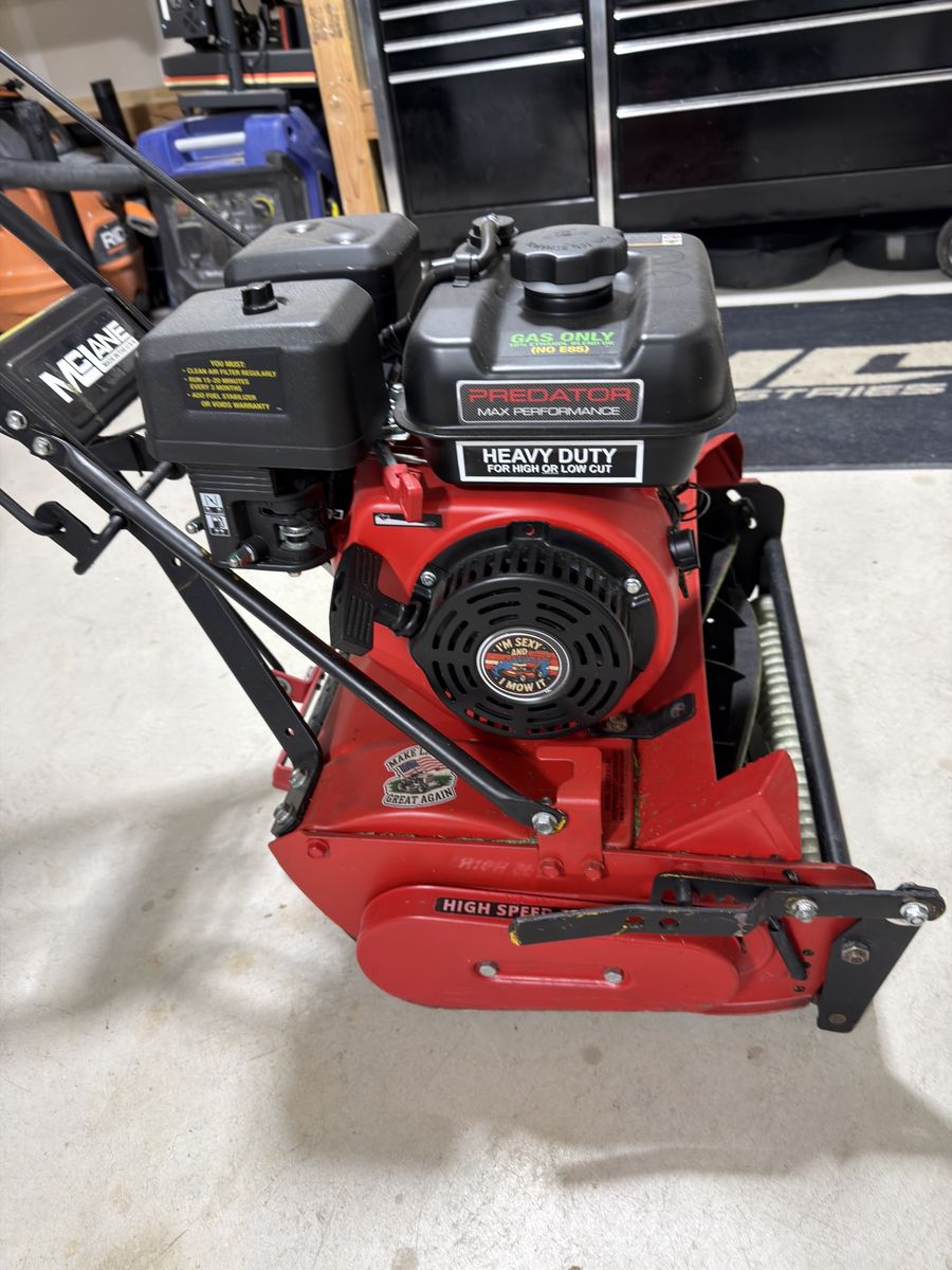 McLane reel mower