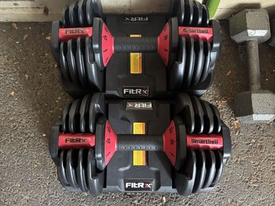 FitRx Smartbell Adjustable Dumbbell Set with Trays