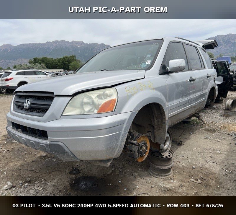 2003 Honda Pilot Parts - UTPAP Orem