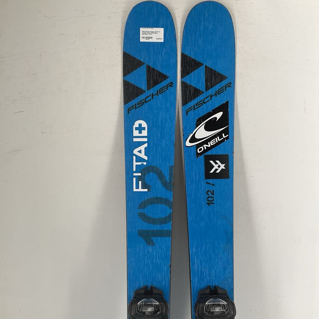 2022 Fischer Ranger 102 FR w/ Tyrolia Attack 16 Bindings