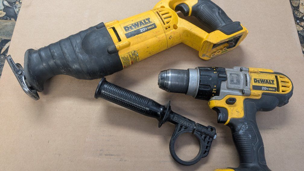 DeWalt Tools (Power drill/Sawzall)