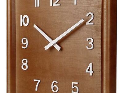 14" Wood Wall Clock