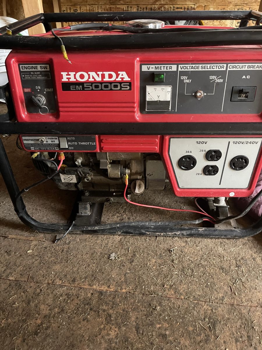 Honda EM5000S Portable Generator