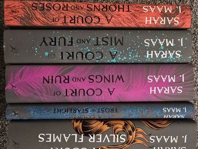 Sarah J. Maas A Court of Thorns & Roses Series Hardcover Book Set (5 Books) - Fantasy, Romance
