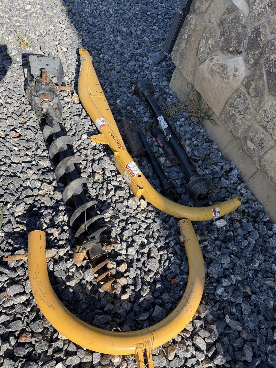 Tractor Post Hole Digger