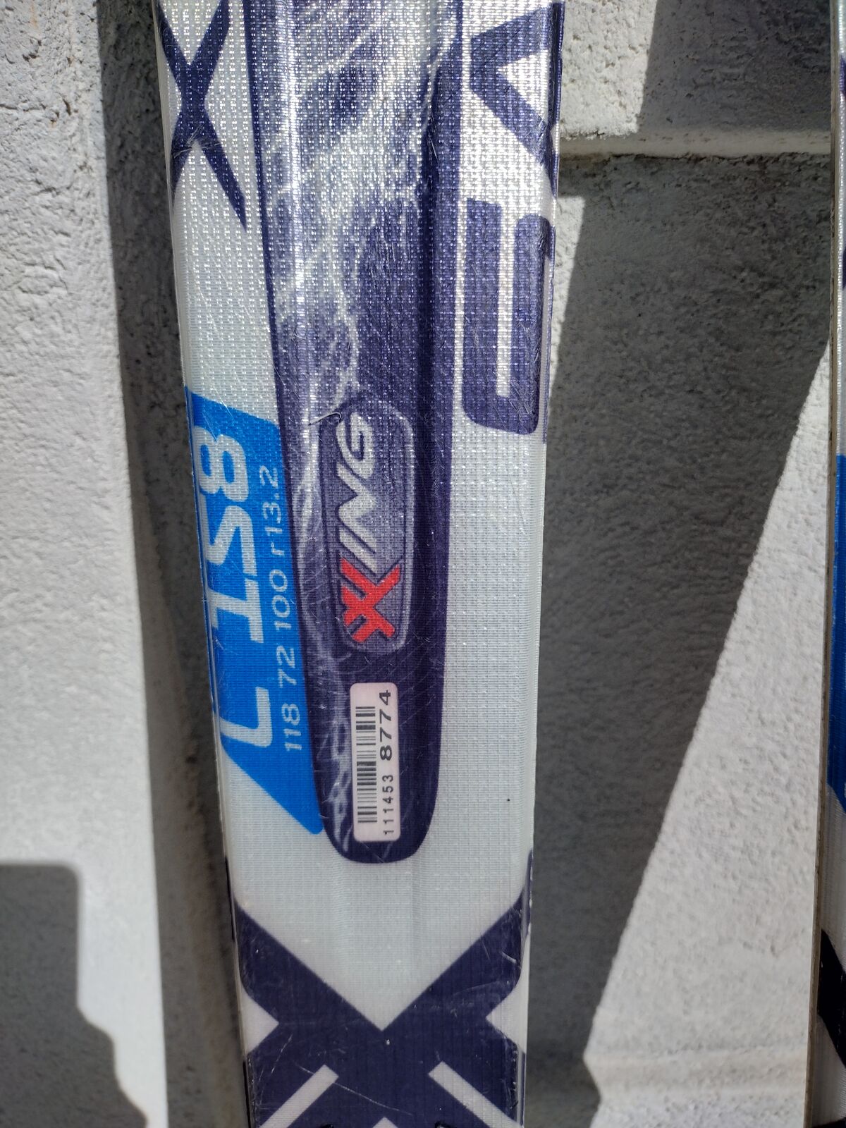 Used Salomon X-Wing 158 Skis w/demo bindings 118-72-100 r13.2