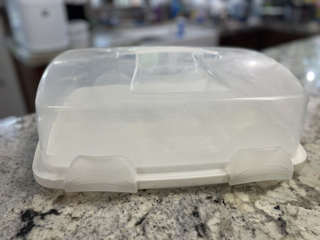 EXCELLENT CONDITION: Cake Carrier With Lid