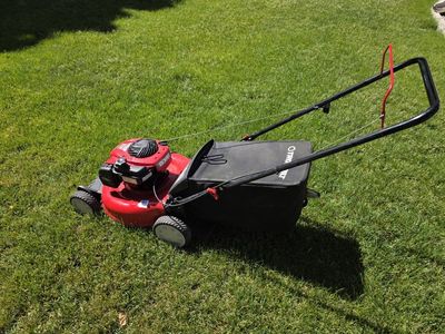 great running mower
