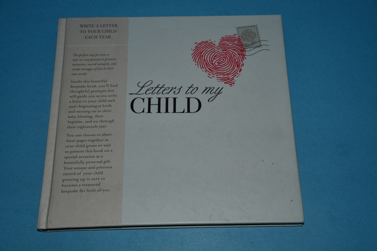 LDS "LETTERS TO MY CHILD" BOOK ~ BIRTH TO 18 YEARS ~ MEMORIES, MESSAGES of LOVE