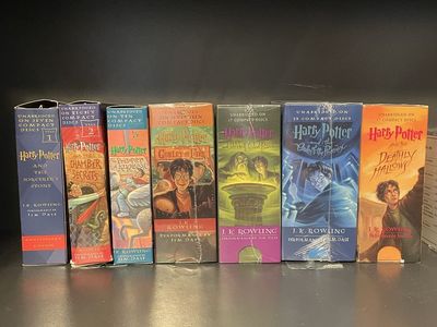 Complete boxed set of Harry Potter cd’s by Jim Dale.