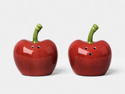 Cherries salt and pepper shaker set