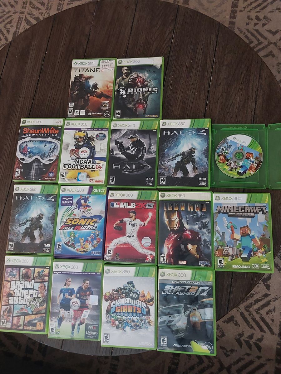 Xbox 360 games