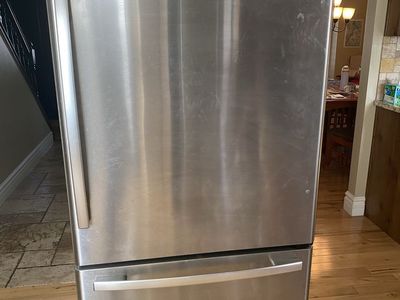 Whirlpool Stainless Steel Refrigerator with Bottom Freezer - Freezer Works, Fridge Not Cooling