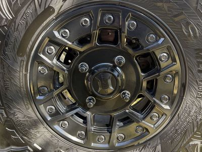 32 Maxxis Carnivore ML1 on 14 Black Can-Am Wheel