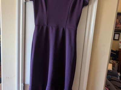 Jody California Purple Dress Women's Size Small Short Sleeve