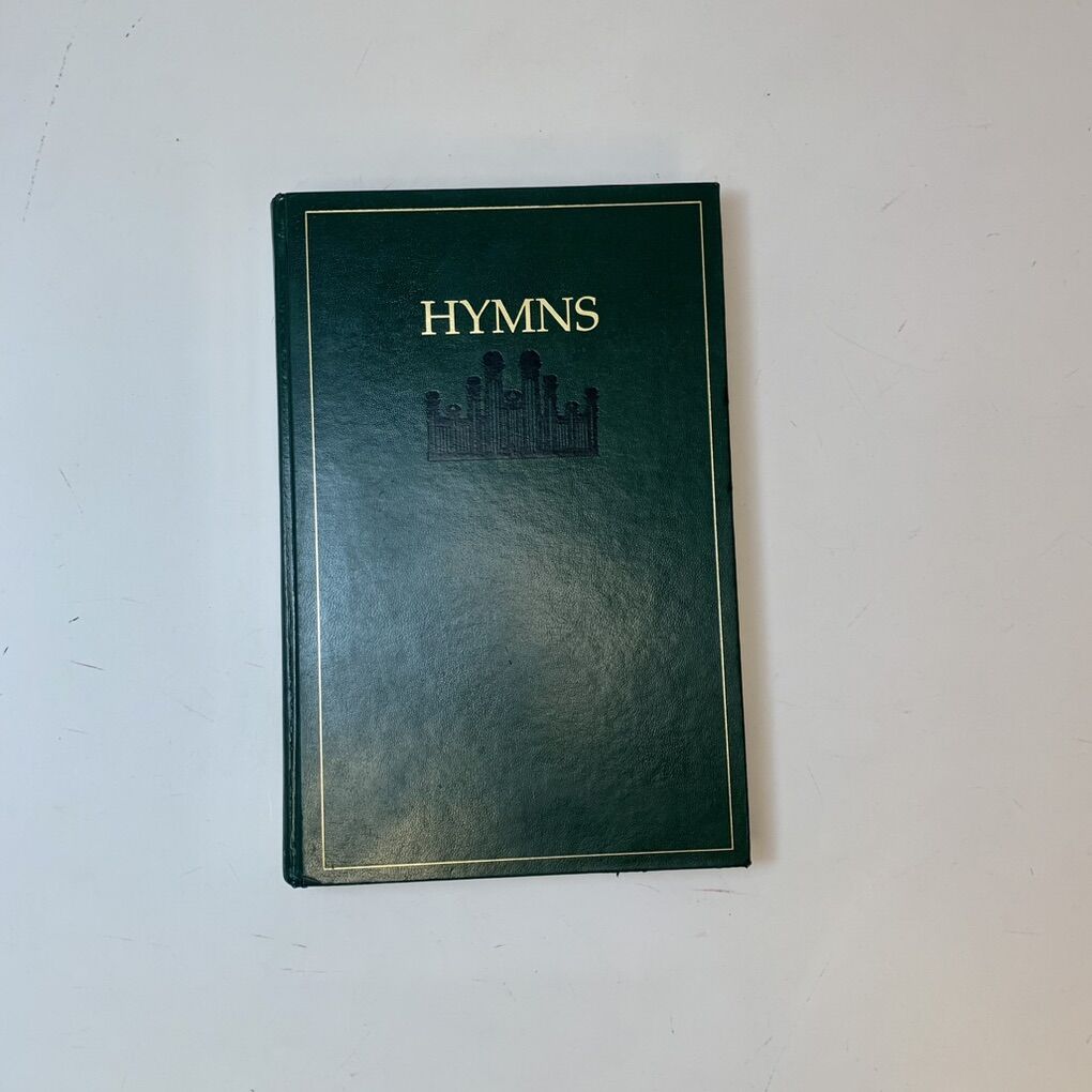 Leather-bound LDS Hymn Book