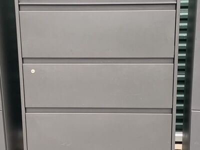 STEELCASE 5 DRAWER LATERAL FILE