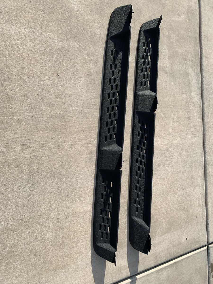 OEM Ford Raptor Running Boards- Black Side Steps Pair