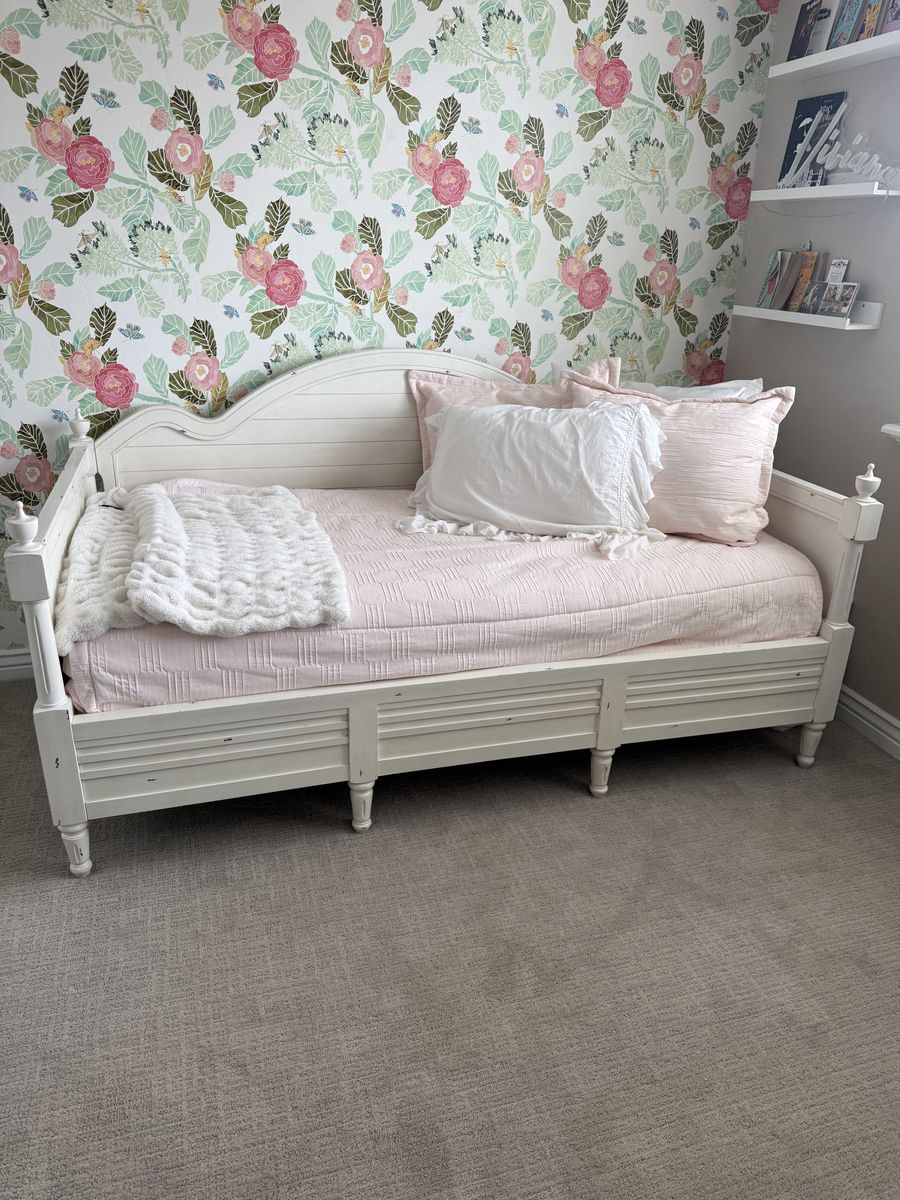 Restoration Hardware Bed And Dresser Set.