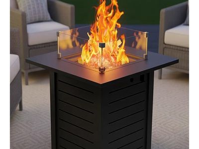 Never used propane fire pit.
