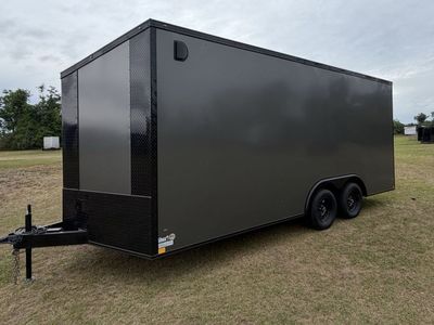 New 8.5 x 16 Enclosed Trailer