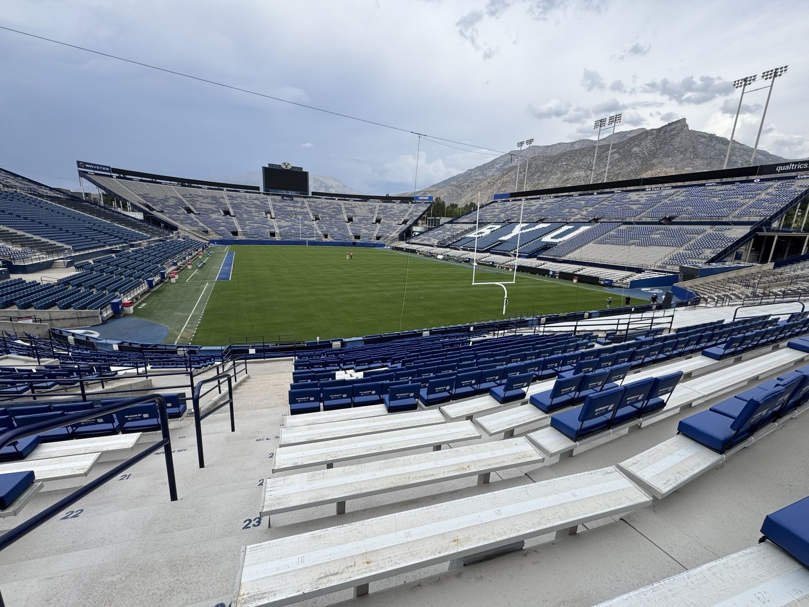 BYU vs Utah Tech 4 LOWER Prime Seats
